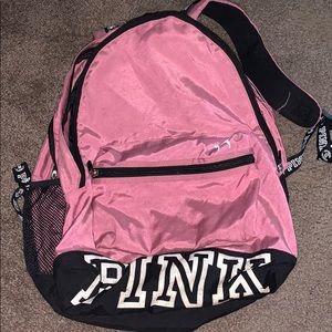 Pink book bag